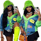 vestes patchworks