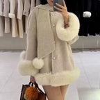 Fashionable Wool & Cashmere Coat
