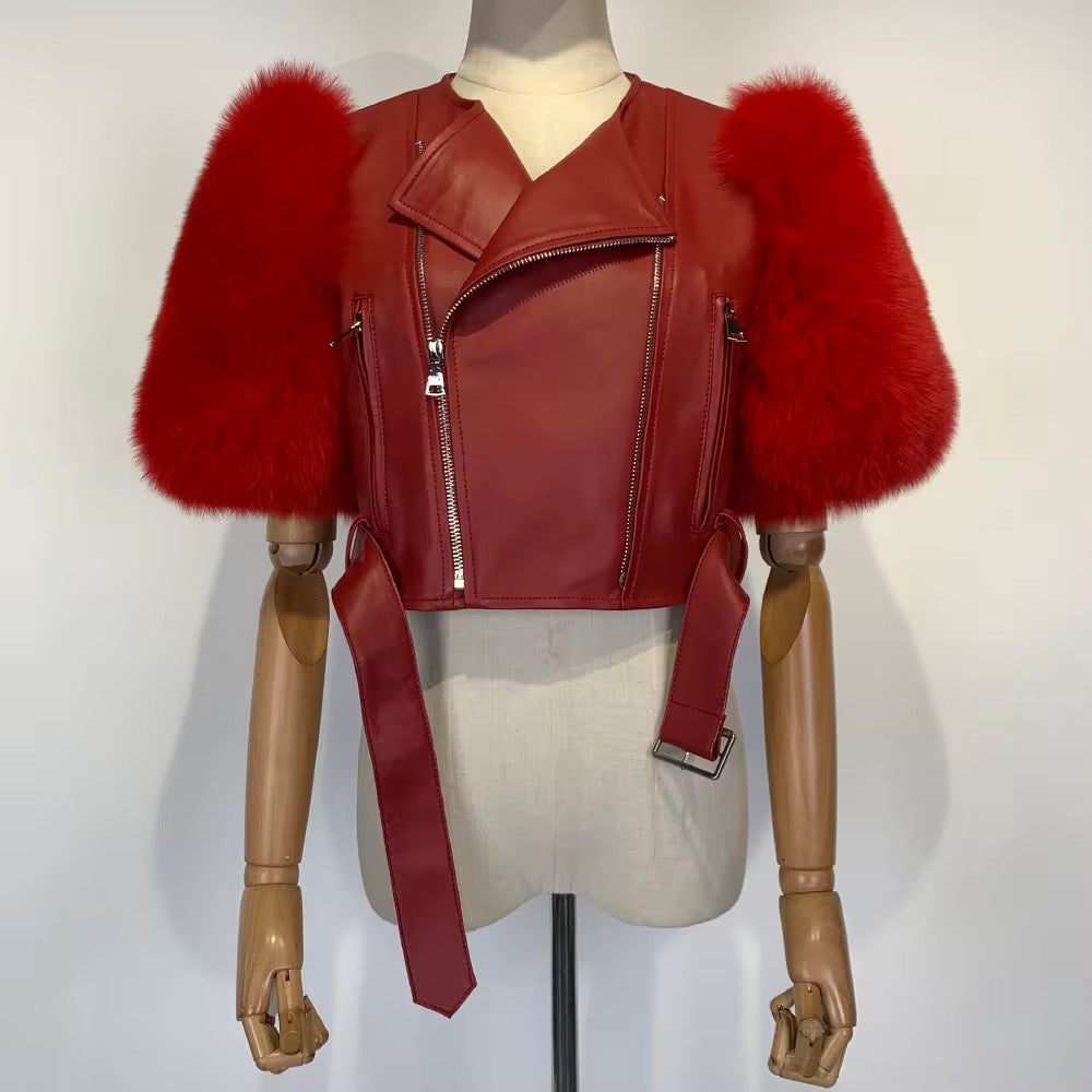 Girl's Leather Jacket