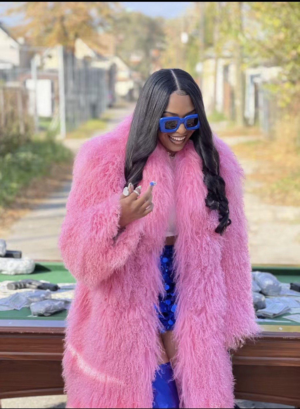 Sheep fur coat Ladies